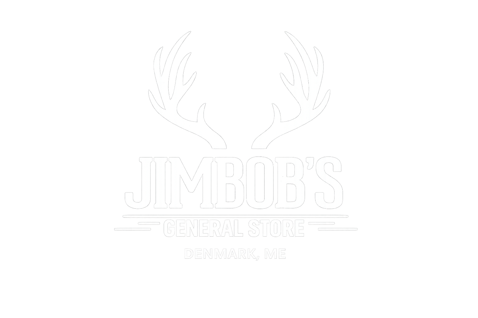 jimbobs logo: deer antlers